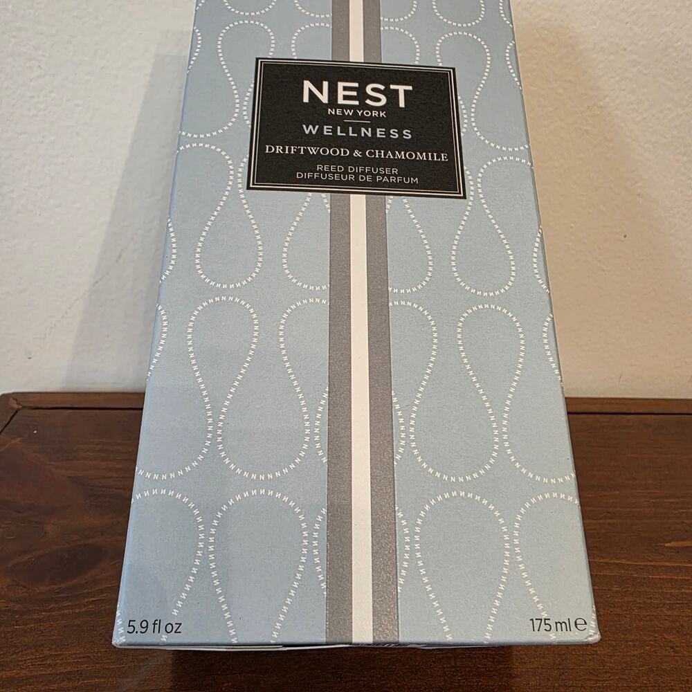 New Nest wellness driftwood/chamomile reed diffuser - Picture 4 of 6